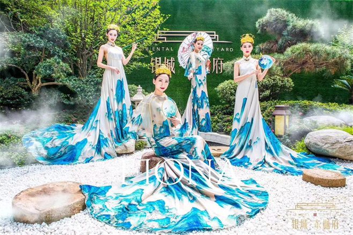 國潮的霸氣！地產(chǎn)品牌活動最愛的服裝與色彩秀（二）