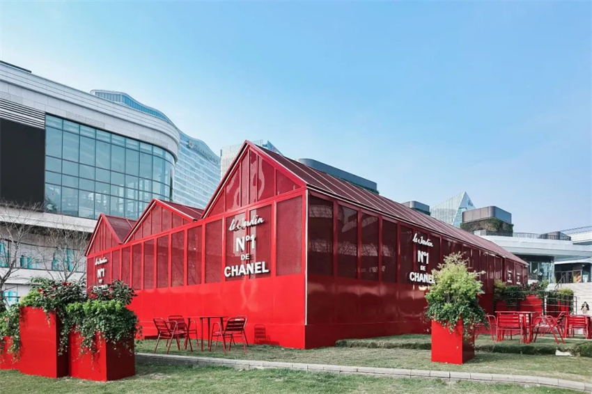 香奈兒一號(hào)花園體驗(yàn)活動(dòng)，限時(shí)空降上海前灘太古里