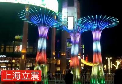 上海，圣誕樹，發(fā)光圣誕樹，動態(tài)發(fā)光許愿樹，許愿樹，生命樹