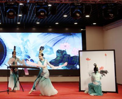 墨韻/樂器演奏/畫藝表演/國風(fēng)/古樸/文藝晚會(huì)