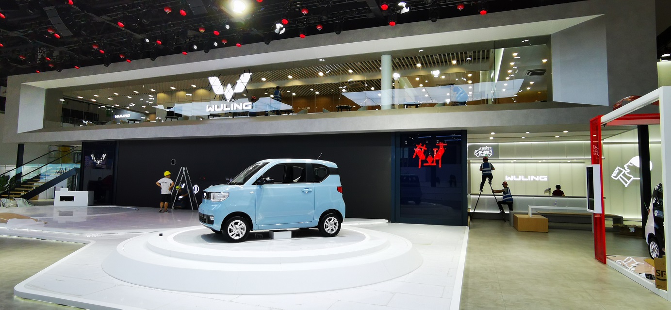 【成都車(chē)展】搭建日記錄 - 五菱汽車(chē)