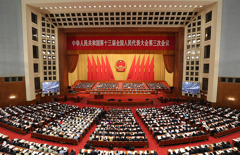 【政府活動】2020中國兩會在北京人民大會堂舉行！