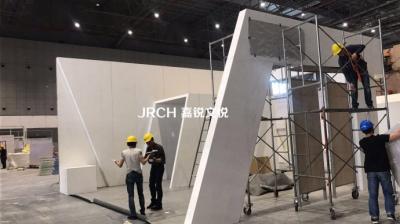南京嘉銳展覽木結(jié)構(gòu)制作工廠 展臺(tái)搭建、展廳特裝 美陳舞美制作 異形木結(jié)構(gòu)背景
